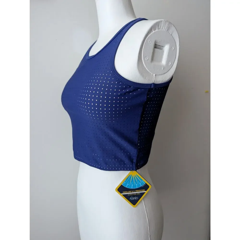 nwt fabletics valentina midi bikini top